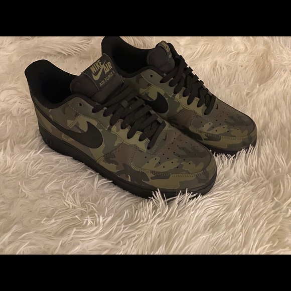 Nike Shoes Mens Nike Af Reflective Camo Worn Once Size 9 Poshmark